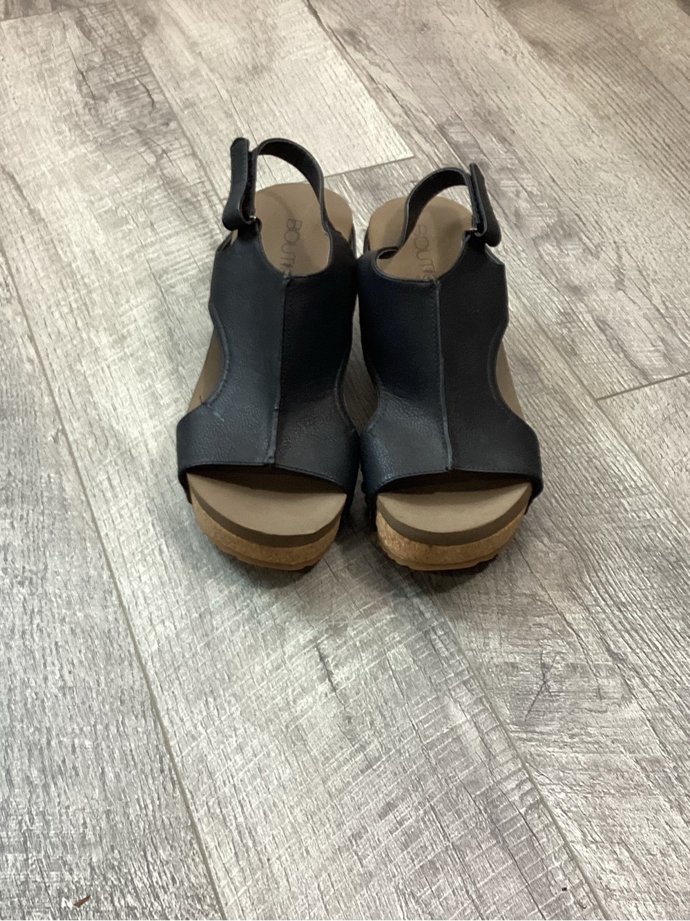 Boutique By Corkys Mulan Wedge Sandals Size 10